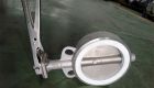 Van bướm inox teplon tay gạt