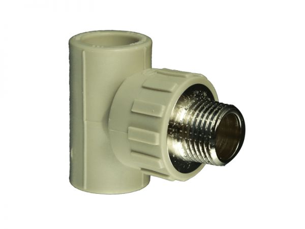 Ba chạc 90° ren ngoài ống PP-R