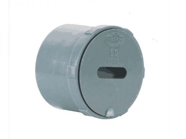 Bịt xả thông tắc ống UPVC