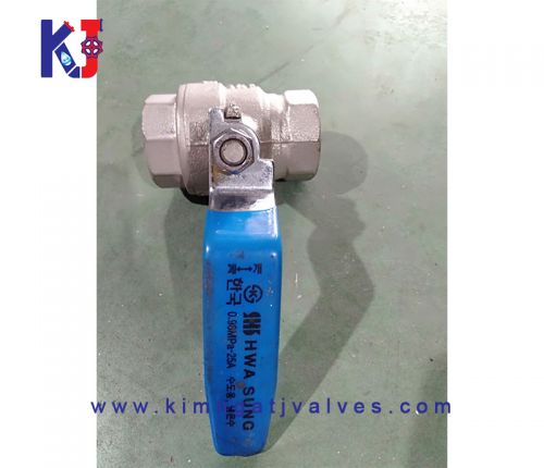 Van bi đồng mạ crom ren