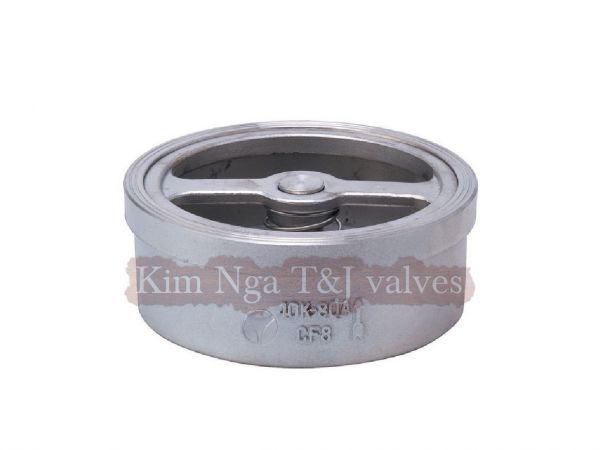 Van 1 chiều đĩa inox 10k