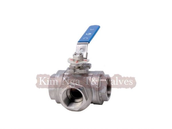 Van bi ba ngã ren inox 10K