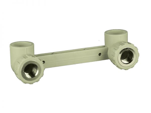 Nối góc 90° ren trong kép ống PP-R