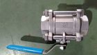 Van bi ba thân inox ren