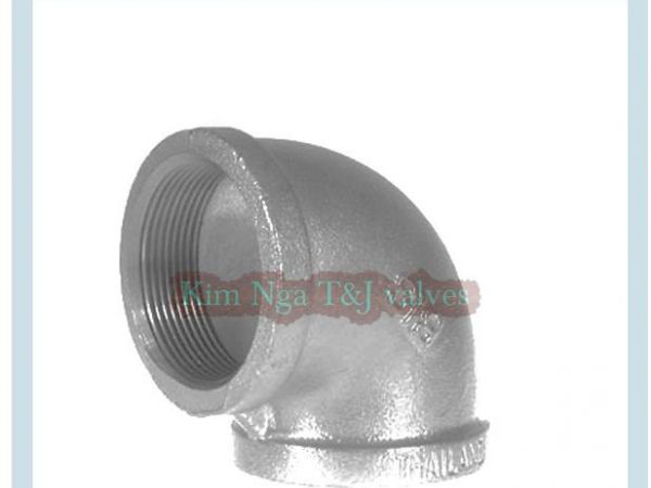 Co 90 độ ren gang mạ kẽm