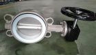Van bướm inox teplon tay quay
