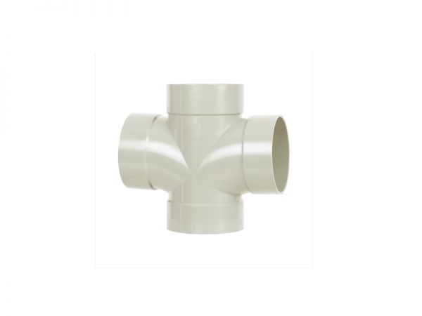 Tứ chạc cong 88° ống UPVC ISO 3633