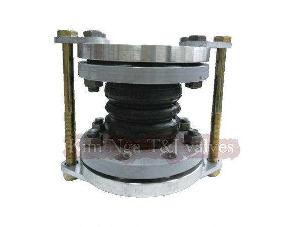 Chống rung cao su mặt bích inox 10K