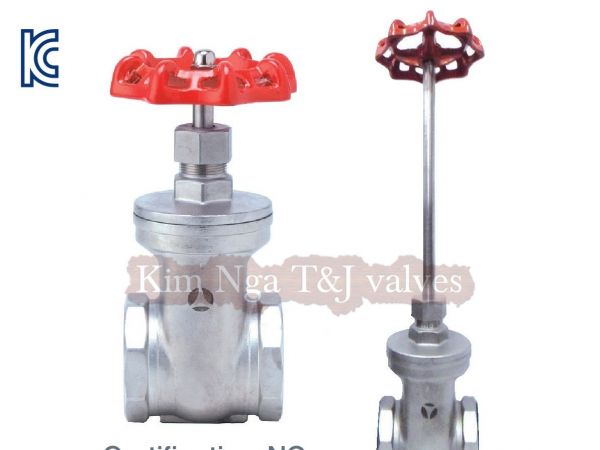 Van cửa ren inox 304 10K