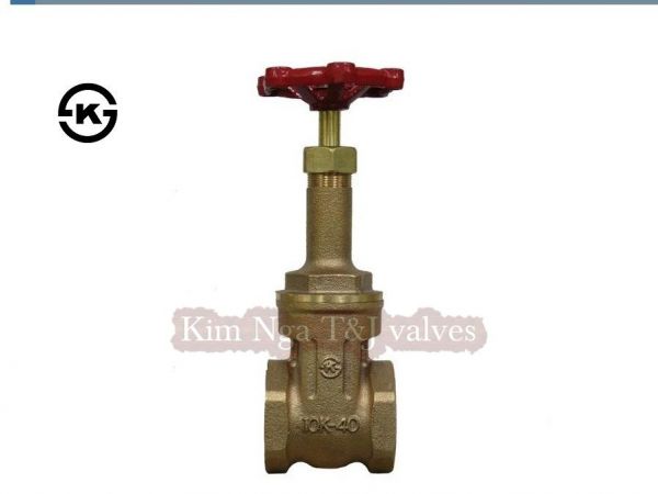 Van cửa đồng ren 10k