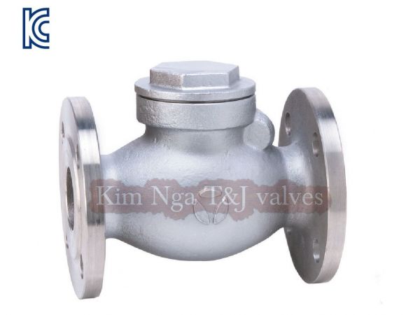 Van 1 chiều inox 304 mặt bích JIS 10k