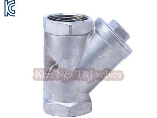 Y lọc ren inox 304 10K