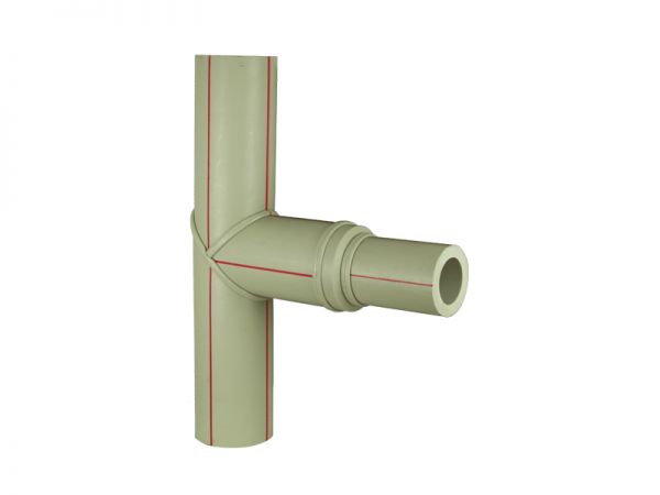 Ba chạc 90° chuyển bậc hàn (dn > 1⁄2 DN) ống PP-R