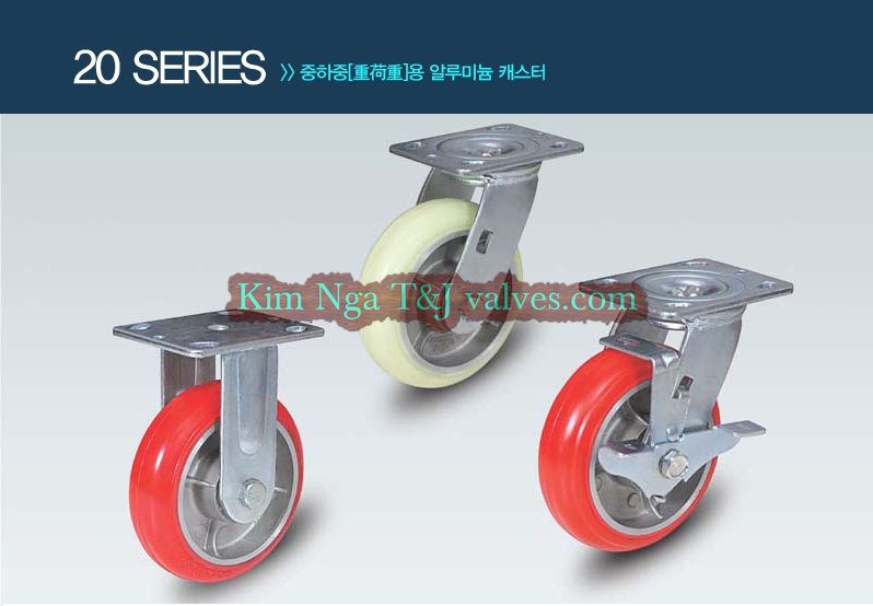 Bánh xe đẩy Hàn Quốc 20-2 series