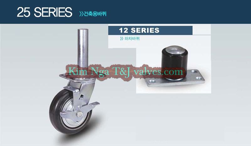 Bánh xe đẩy Hàn Quốc 25-2 series
