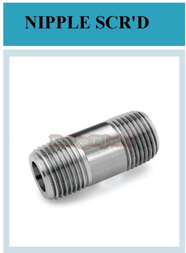 Hai đầu ren inox