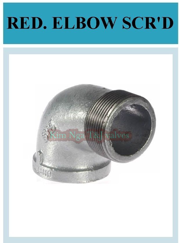 Co điếu ren gang mạ kẽm