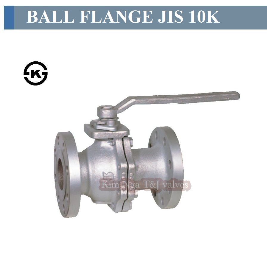 Van bi inox mặt bích JIS 10K