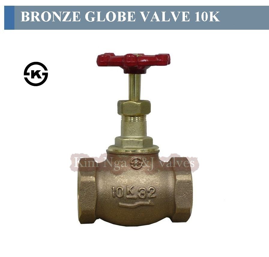Van cầu đồng ren 10K