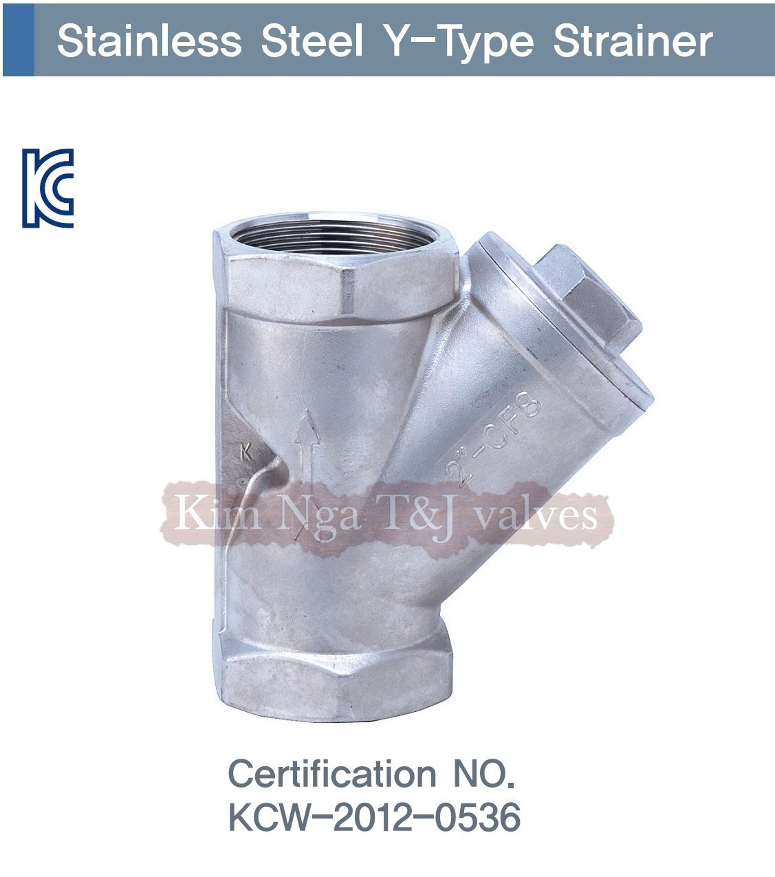 Y lọc ren inox 304 10K