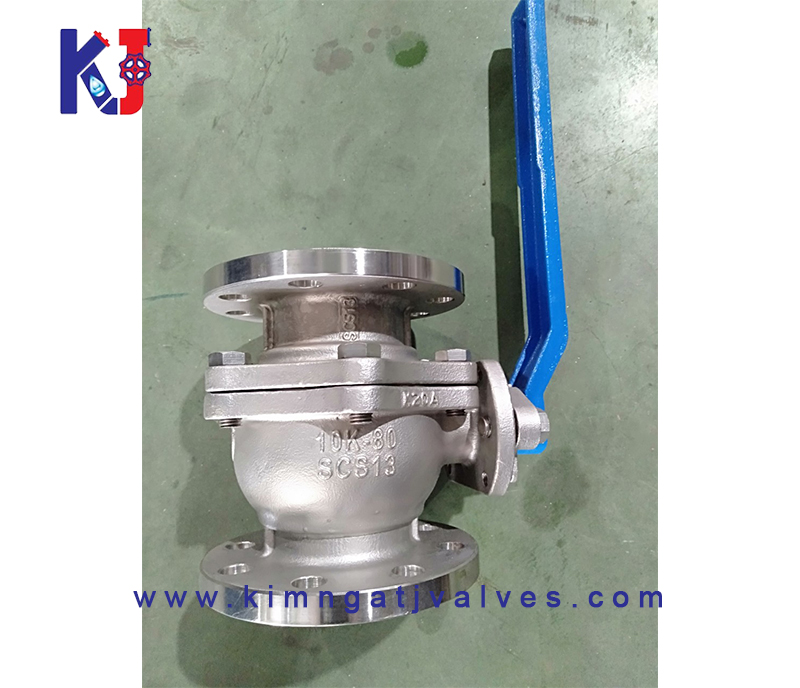 Van bi inox mặt bích