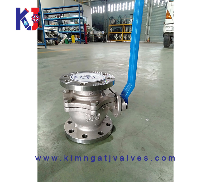 Van bi inox mặt bích