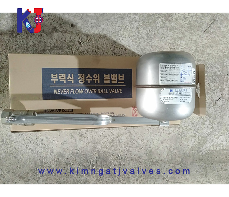 Van bi phao inox