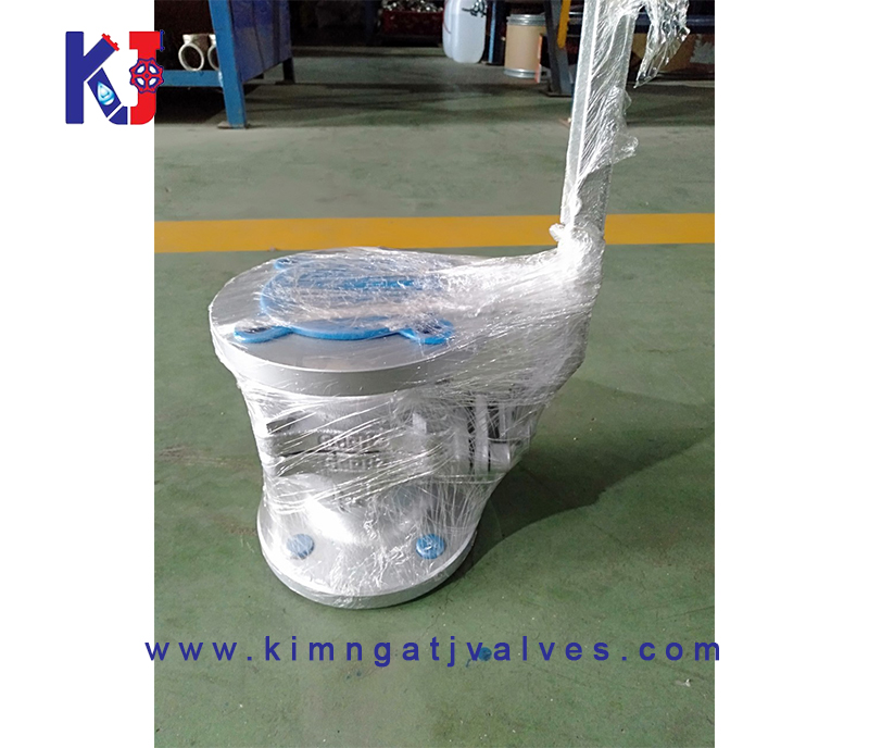 Van bi thép mặt bích